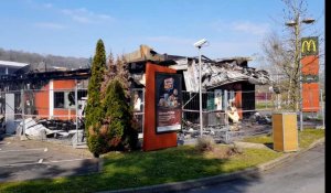 Le McDonald's de Montataire détruit dans un incendie criminel