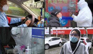 Coronavirus: à Wuhan, les habitants de Wuhan se font toujours tester