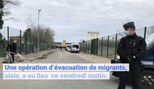 Calais : évacuation des migrants en vue d'un confinement à Merlimont