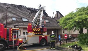 Douai : trois maisons endommagées par un violent incendie