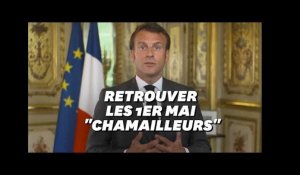 Fête du Travail: les vœux d'Emmanuel Macron pour le 1er mai