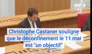 Christophe Castaner souligne que le déconfinement le 11 mai est "un objectif"