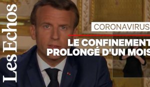 Emmanuel Macron annonce la prolongation du confinement jusqu'au 11 mai 