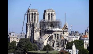 Le chantier de Notre-Dame de Paris à l'arrêt 