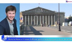 Bruno Le Maire a-t-il raison d'affirmer que la crise économique va durer des années ?