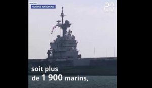 Coronavirus: Plus d'un tiers des marins du porte-avions Charles de Gaulle positifs au Covid-19