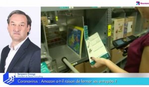 Coronavirus : Amazon a-t-il raison de fermer ses entrepôts ?
