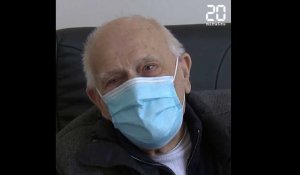 Agé de 98 ans, Christian Chenay s'occupe des malades du Covid-19