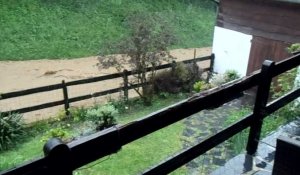 Monchel-sur-Canche : les rues submergées par les fortes crues
