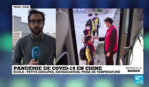 Covid-19 en Chine : Retour à l'école dans une ambiance ultra-sécurisée