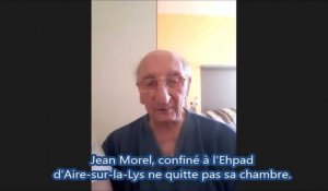 Jean, 95 ans, raconte son confinement en Ehpad