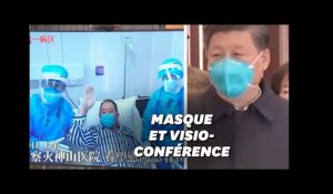 Xi Jinping visite pour la première fois Wuhan, l&#39;épicentre de l&#39;épidémie de coronavirus