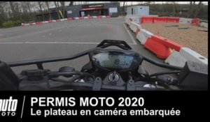 Permis Moto 2020 tutoriel Plateau en caméra EMBARQUEE POV Auto-Moto DAILY