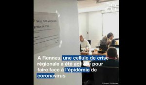 A Rennes, plongée dans une cellule de crise contre le coronavirus