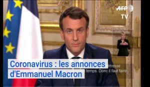 Coronavirus Covid-19 : les annonces d'Emmanuel Macron face à l'épidémie qui s'intensifie en France