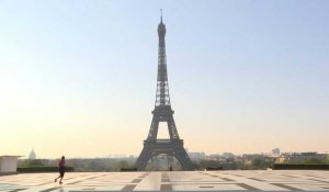 Coronavirus: à Paris, derniers coureurs avant l'interdiction des pratiques sportives