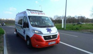 Coronavirus: au CHU de Brest, arrivée d'ambulances avec des patients évacués de Mulhouse