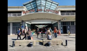 Bordeaux : Le marché des Capucins s'adapte aux règles du confinement