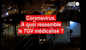 Coronavirus : comment fonctionne le TGV médicalisé ?