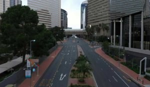 Coronavirus: Johannesburg vide vue du ciel, l'Afrique du Sud confinée