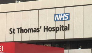 Coronavirus: images de l'Hôpital St Thomas où Boris Johnson entame sa troisième journée en soins intensifs