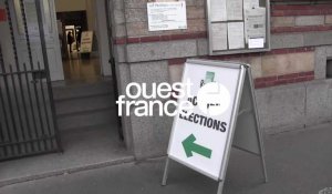 Rennes. Les premiers électeurs dans les bureaux de vote malgrè le coronavirus
