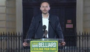Municipales: "l'écologie a progressé à Paris", se réjouit David Belliard (EELV)
