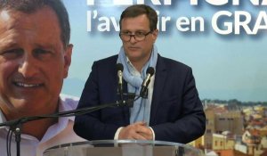 Municipales: Louis Aliot (RN) largement en tête du premier tour à Perpignan