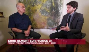 Ehud Olmert sur France 24 : "Benjamin Netanyahu ne peut pas continuer à gouverner"