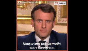Coronavirus: Emmanuel Macron met un coup d'arrêt aux déplacements des Français