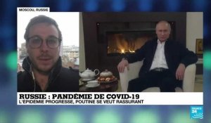 Pandémie de Covid-19 : Hausse record du nombre de cas en Russie