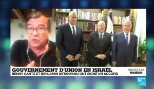 Gouvernement d'union en Israël : Benny Gantz et Benjamin Netanyahu ont signé un accord