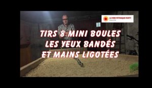 Mini Pétanque  : Tirs 8 Mini Boules Les Yeux Bandés & Mains Ligotées  (Le 13h Maison  JT TF1)