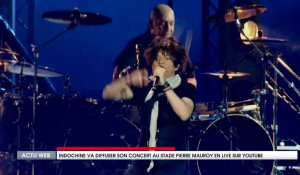 Indochine va diffuser son concert au stade Pierre Mauroy en live sur Youtube