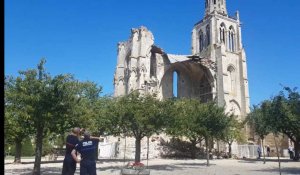 Une partie de l'église Saint-Thomas de Crépy-en-Valois s'est effondrée
