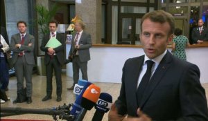 UE: Macron critique un "échec" qui donne "une image pas sérieuse"