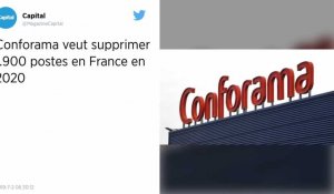 Conforama : 1 900 postes supprimés et 32 magasins fermés d'ici à 2020 en France, selon les syndicats