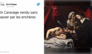 Vente surprise de la toile attribuée au Caravage deux jours avant sa mise aux enchères