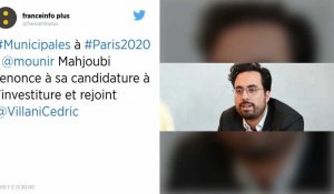 Municipales à Paris : Mounir Mahjoubi jette l'éponge et rejoint Cédric Villani