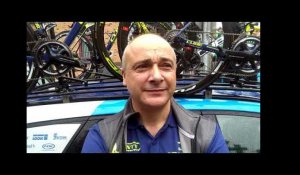 Tour de Wallonie - Étape 2 : Interview d&#39;avant-départ de Jean-Marc Rossignon