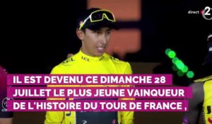 PHOTOS. Egan Bernal vainqueur du Tour de France 2019 : sa fami...