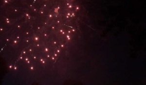 Le feu d'artifice pour le 14 Juillet à Arras en version timelapse