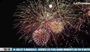 14-Juillet à Marseille : revivez les plus beaux moments du feu d'artifice !