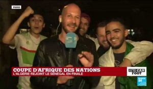 CAN-2019 : "Concert de klaxons, l'heure est à la fête" à Paris après la qualification de l'Algérie