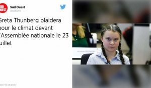 Climat : Greta Thunberg s'exprimera à l'Assemblée Nationale le 23 juillet