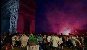Qualification de l'Algérie : 282 interpellations à travers la France