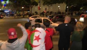 "Vive l'Algérie": liesse des supporters des Fennecs à Paris