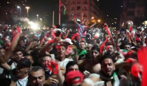 CAN 2019: les Algériens célèbrent la qualification en finale