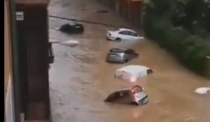 Espagne : des inondations spectaculaires envahissent la région de Navarre (vidéo) 