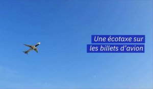 Une écotaxe sur les billets d'avion